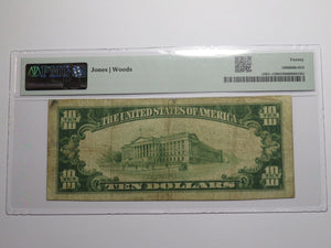 $10 1929 Rising Sun Maryland MD National Currency Bank Note Bill Ch. #2481 VF20