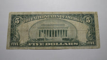 Load image into Gallery viewer, $5 1929 Gloversville New York NY National Currency Bank Note Bill Ch. #9305 RARE