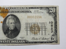 Load image into Gallery viewer, $20 1929 Absecon New Jersey NJ National Currency Bank Note Bill #10823 FINE