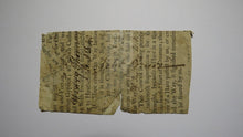 Load image into Gallery viewer, 1754 Twenty Shillings North Carolina NC Colonial Currency Note Bill! 20s RARE