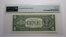 Load image into Gallery viewer, $1 2003 Radar Serial Number Federal Reserve Currency Bank Note Bill PMG UNC67EPQ