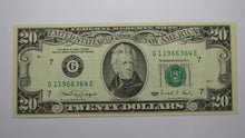 Load image into Gallery viewer, $20 1990 Partial Face to Back Offset Error Federal Reserve Bank Note Bill UNC+