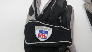 2007 Kenyon Coleman New York Jets Game Used Worn NFL Football Gloves! Large