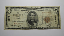 Load image into Gallery viewer, $5 1929 Boaz Alabama AL National Currency Bank Note Bill Ch. #11870 FINE