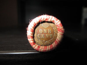 Sealed Wheat Penny Roll With Indian Heads On BOTH ENDS! Wheat/Indian Cents!