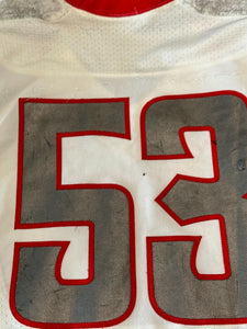 2015 Julian Pinnix-Odrick Rutgers Scarlet Knights Game Used Worn Football Jersey