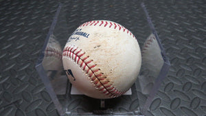 2019 Albert Almora Jr. Chicago Cubs Game Used Walk MLB Baseball! Kyle McGowin