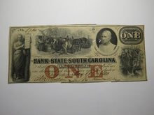 Load image into Gallery viewer, $1 1861 Charleston South Carolina SC Obsolete Currency Bank Note Bill Bank of SC