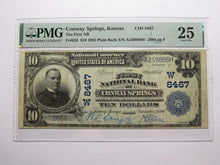 Load image into Gallery viewer, $10 1902 Conway Springs Kansas KS National Currency Bank Note Bill Ch #8467 VF25