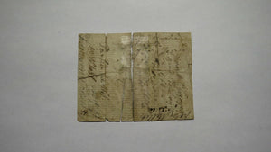 1760 Thirty Shillings North Carolina NC Colonial Currency Bank Note Bill 30s