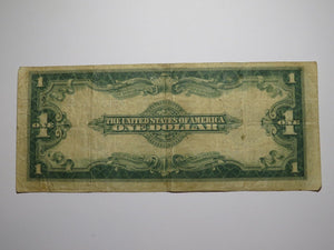 $1 1923 Silver Certificate Large Bank Note Bill Blue Seal One Dollar Good