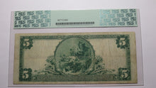 Load image into Gallery viewer, $5 1902 Cohoes New York NY National Currency Bank Note Bill #1347 PCGS Fine