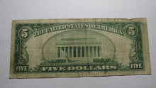 Load image into Gallery viewer, $5 1929 Lansdowne Pennsylvania PA National Currency Bank Note Bill Ch. #13151