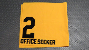 1984 Office Seeker Swaps Stakes Grade 1 Race Used Worn Saddle Cloth! Hollywood