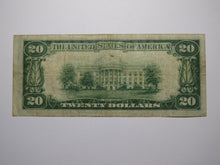 Load image into Gallery viewer, $20 1929 Portland Maine ME National Currency Bank Note Bill Charter #13716 FINE