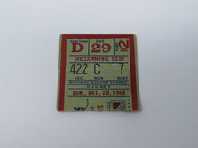 Load image into Gallery viewer, October 20, 1968 New York Rangers Vs. Los Angeles Kings NHL Hockey Ticket Stub