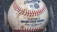 Load image into Gallery viewer, 2019 Rosell Herrera Miami Marlins Game Used Double MLB Baseball! 2B Hit Nats