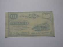 Load image into Gallery viewer, $.10 1862 Cuyahoga Falls Ohio OH Obsolete Currency Bank Note Bill Summit County