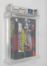 Load image into Gallery viewer, NFL Pro Quarterback Super Nintendo Sealed Video Game Wata 7.0 B+ Football 1 of 1