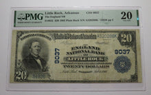 Load image into Gallery viewer, $20 1902 Little Rock Arkansas AR National Currency Bank Note Bill Ch. #9037 VF20