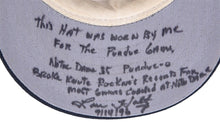 Load image into Gallery viewer, 1996 Lou Holtz Notre Dame Football Game Used Worn Hat! Broke Rockne&#39;s ND Record