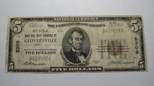 Load image into Gallery viewer, $5 1929 Gloversville New York NY National Currency Bank Note Bill Ch. #9305 RARE