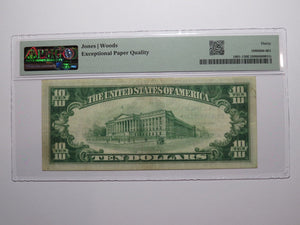 $10 1929 Plainfield New Jersey NJ National Currency Bank Note Bill Ch. #447 VF30