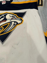 Load image into Gallery viewer, 2002-03 Clarke Wilm Nashville Predators Game Used Worn NHL Hockey Jersey! 5th