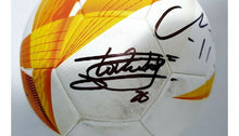 Load image into Gallery viewer, 2020-21 Match Used Napoli Sociedad UEFA Europa League Soccer Ball! Team Signed!