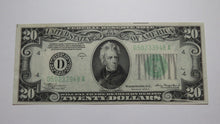 Load image into Gallery viewer, $20 1934-A Gutter Fold Error Cleveland Federal Reserve Bank Note Currency Bill