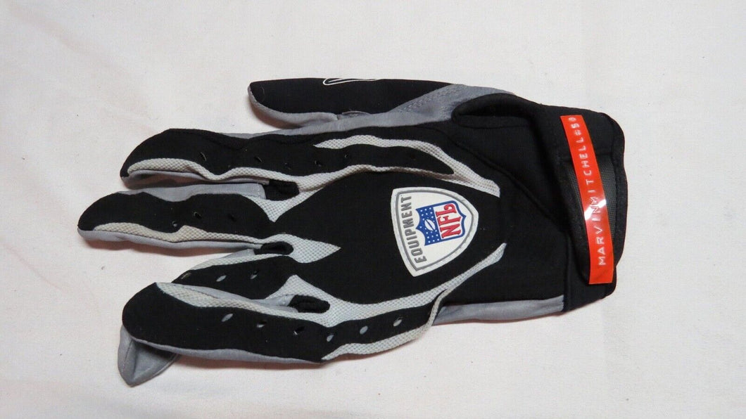 2008 Marvin Mitchell New Orleans Saints Game Used Worn Football Glove NFL Tenn.