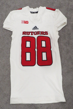 Load image into Gallery viewer, 2017 Brendan Bordner Rutgers Scarlet Knights Game Used Worn NCAA Football Jersey