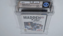 Load image into Gallery viewer, Madden &#39;96 NFL Football Sega Genesis Factory Sealed Video Game Wata Graded 8.5