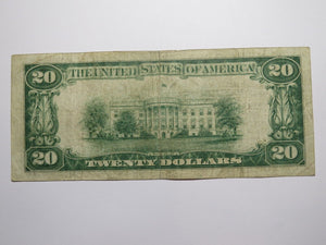 $20 1929 Philadelphia Pennsylvania National Currency Note Federal Reserve Bank