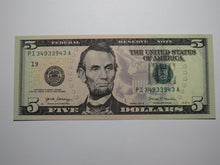 Load image into Gallery viewer, $5 2017 Radar Serial Number Federal Reserve Currency Bank Note Bill #34933943