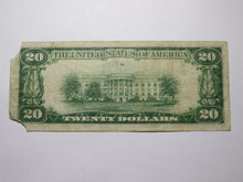 Load image into Gallery viewer, $20 1929 Birmingham Alabama AL National Currency Bank Note Bill Charter #3185