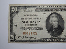 Load image into Gallery viewer, $20 1929 New Haven Connecticut CT National Currency Bank Note Bill Ch. #2 VF++