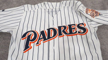 Load image into Gallery viewer, 1992 Jose Valentin San Diego Padres Game Used Worn Issued MLB Baseball Jersey!