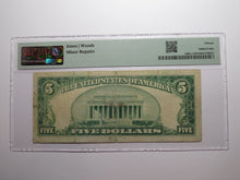 Load image into Gallery viewer, $5 1929 Santa Barbara California National Currency Bank Note Bill #2104 F15 PMG