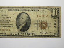 Load image into Gallery viewer, $10 1929 West Meriden Connecticut CT National Currency Bank Note Bill Ch. #250