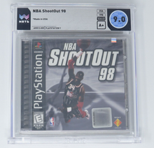 Load image into Gallery viewer, NBA Shootout &#39;98 Sony Playstation Factory Sealed Video Game Wata 9.0 A+ 1998