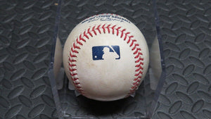 2019 Howie Kendrick Washington Nationals Game Used Fly Out MLB Baseball! Eflin 