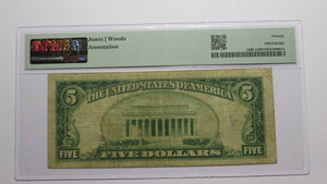 $5 1929 Rahway New Jersey NJ National Currency Bank Note Bill Ch #12828 VF20 PMG