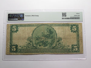 $5 1902 Grandview Texas TX National Currency Bank Note Bill Ch. #4389 F15 PMG