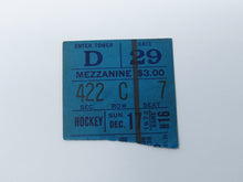 Load image into Gallery viewer, December 17, 1972 New York Rangers Vs Pittsburgh Penguins NHL Hockey Ticket Stub