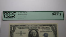 Load image into Gallery viewer, $1 1957 Fancy Serial Number Silver Certificate Currency Bank Note Bill NEW50PPQ