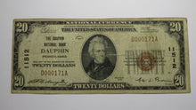 Load image into Gallery viewer, $20 1929 Dauphin Pennsylvania PA National Currency Bank Note Bill Ch #11512 FINE