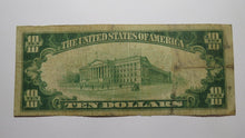 Load image into Gallery viewer, $10 1929 Meriden Connecticut CT National Currency Bank Note Bill! Ch. #720 Fine