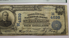 Load image into Gallery viewer, $10 1902 Grand Rapids Wisconsin WI National Currency Bank Note Bill 4639 PMG F15