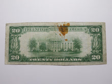 Load image into Gallery viewer, $20 1929 Absecon New Jersey NJ National Currency Bank Note Bill #10823 FINE